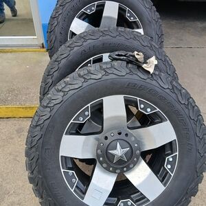 BFGoodrich All-Terrain Tires with Rims